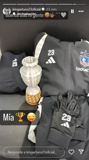 “Mía”: el directo mensaje de Arturo Vidal tras quedar fuera de la Copa América