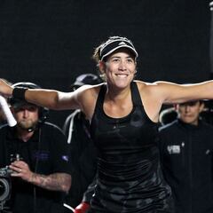 Muguruza se suma a la fiesta