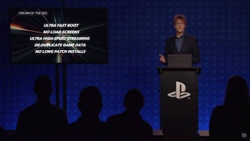 Mark Cerny durante la presentaci&oacute;n de PS5.