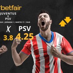 Juventus FC vs. PSV Eindhoven: horario, TV, pronósticos, estadísticas y clasificación