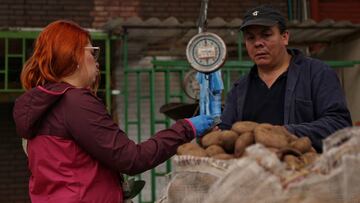 Mercado en Bogotá