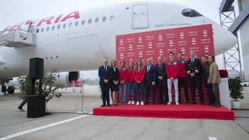 Un avión para cargarlo de medallas en Tokio