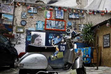 El museo de Maradona en Quartieri Spagnoli