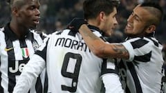 Juventus de Vidal se quedó con el clásico y sigue como líder