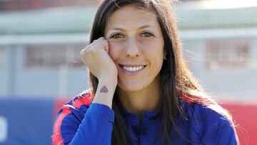 Jenni Hermoso, jugador del Atlético Femenino.