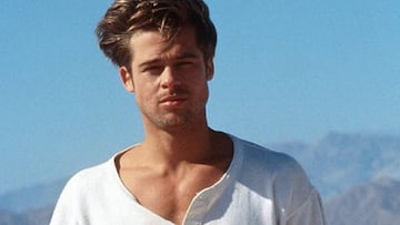 Charlie Sheen publica una foto de Brad Pitt trabajando como "extra". Foto: Instagram