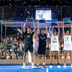 Tapia y Coello sólo sufrieron un set ante Chingotto y Galán