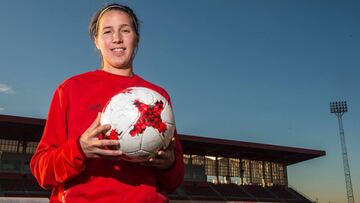 Jenni Morilla, jugadora del Sevilla. 