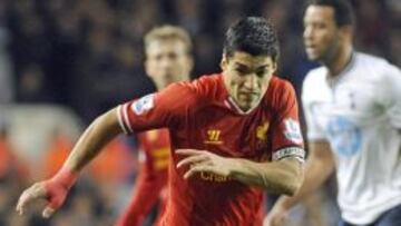 Luis Suárez, jugador del Liverpool.