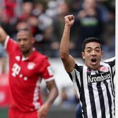 Marco Fabián, nominado al gol de la semana en Bundesliga