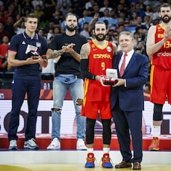 Ricky Rubio, MVP del Mundial; y Marc Gasol en el quinteto ideal