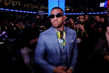 Boxing - Daniel Dubois v Anthony Joshua - IBF World Heavyweight Title - Wembley Stadium, London, Britain - September 21, 2024 Conor McGregor before the fight Action Images via Reuters/Andrew Couldridge