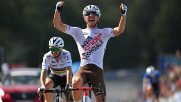 Benoit Cosnefroy, vencedor de la Clásica de Bretaña.