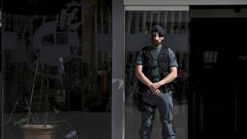 18/07/17 GUARDIA EN LAS ROZAS DETENCION DE ANGEL MARIA VILLAR , PRESIDENTE SEDE FEDERACION ESPAÑOLA DE FUTBOL RFEF