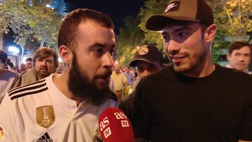 La afición nostálgica: "Se echa de menos a Cristiano, sin él no hay gol"