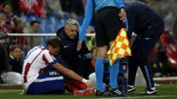 Mandzukic se lesion&oacute; en el partido de vuelta contra el Leverkusen.