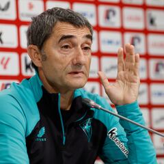 Valverde: “No queremos que lo que hagan diez manche a todos los que sienten el Athletic”