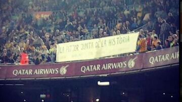 Se retiró una pancarta crítica: "La peor Junta de la historia"