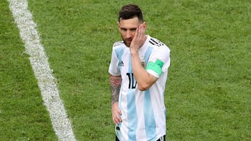 Messi avoids media after Argentina crash out of World Cup