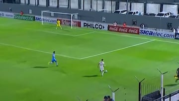 ¡Desborde y centro perfecto! La asistencia del chileno que brilla en Argentina