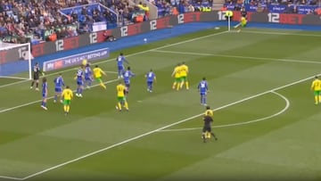 Marcelino calcó el gol más original que ha hecho el City de Guardiola: ¡qué asistencia del chileno!