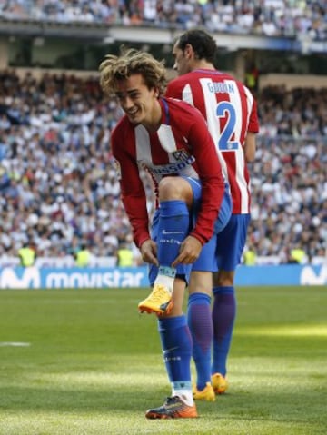 Griezmann dedicates his goal to his daughter