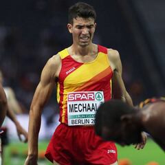 Mechaal: "He visto que las piernas no iban y me he parado"