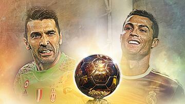 Buffon y Cristiano disputan Champions y Bal&oacute;n de Oro