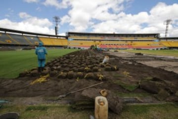 El Campín está listo para recibir fútbol en Bogotá