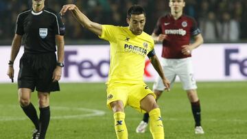 Bruno con el Villarreal.