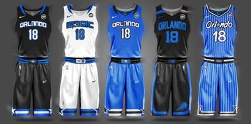 Uniforme de Orlando Magic.