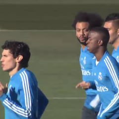 El Real Madrid prepara el partido de Copa frente al Leganés