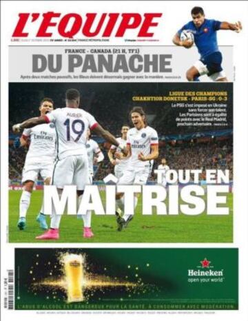 Portadas de la prensa deportiva