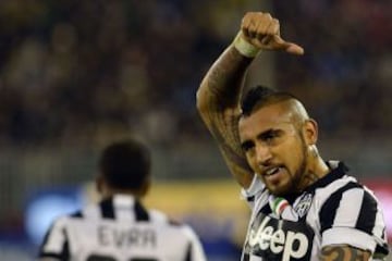 Arturo Vidal se matriculó con un golazo desde fuera del área para ampliar las diferencias.