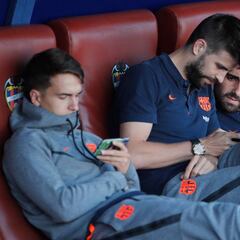 Piqué administra el grupo de WhatsApp 'FC Barcelona'