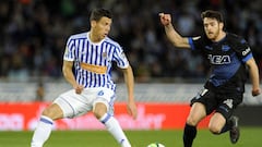 Los aficionados de la Real Sociedad destacaron la buena labor de H&eacute;ctor Moreno despu&eacute;s de su gol en la victoria 2-1 ante el Alav&eacute;s en La Liga Santander. 