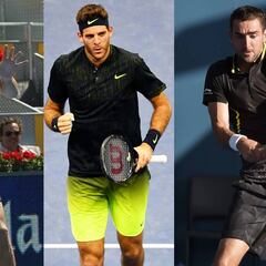 Final por las nubes con 3 de los 10 tenistas más altos de siempre