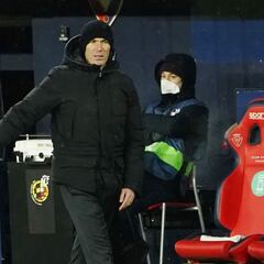Zidane carga contra la Liga: "Esto no ha sido un partido de fútbol; se tendría que haber suspendido"