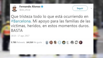 El mundo del deporte, conmocionado con los atentados en Cataluña