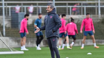 17/01/24 ENTRENAMIENTO ATHLETIC DE BILBAO 
ERNESTO VALVERDE