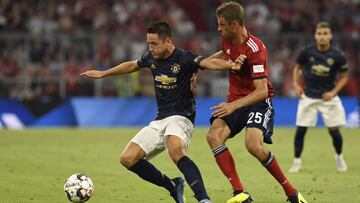 Ander Herrera con el United.