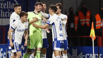 Cristian &Aacute;lvarez, durante su &eacute;xtasis en Lugo.