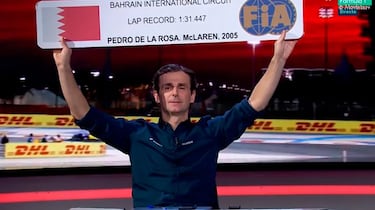 Pedro de la Rosa: 20 a?os con un r¨¦cord inquebrantable en Bahr¨¦in