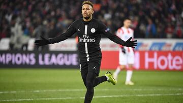 Neymar, el brasileño con más goles en Champions League