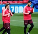 El Barça y su última sesión antes del duelo contra el United