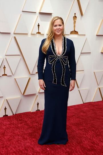 Una de las presentadoras de la gala, Amy Schumer.