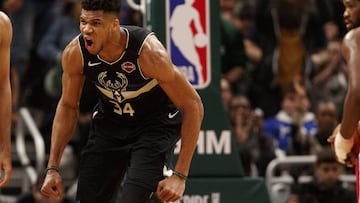 Antetokounmpo (18+18+9) y los Bucks siguen en su ritmo histórico