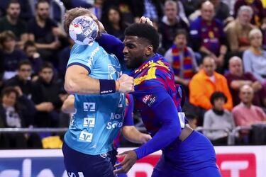 El Barça necesitó esforzarse
ante un Flensburg en alza