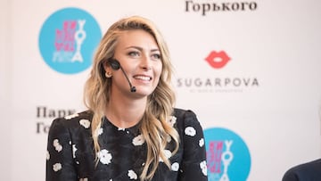 Sharapova: "I found out that I'm very good at resting"
