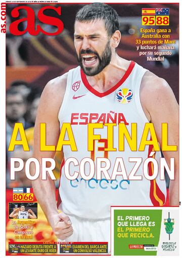 Las portadas de AS de septiembre